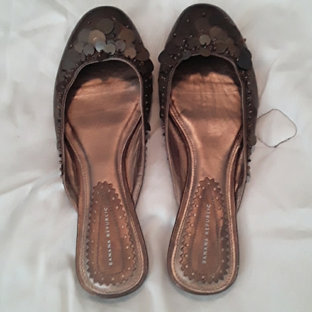 Banana republic mule slide shoes